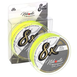 Mikado Nihonto Octa Braid 300 m gul flätlina 0