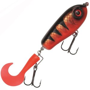 Kinetic Humpy Dumpy jerkbait Red Tiger UV Kinetic Humpy Dumpy jerkbait Red Tiger UV