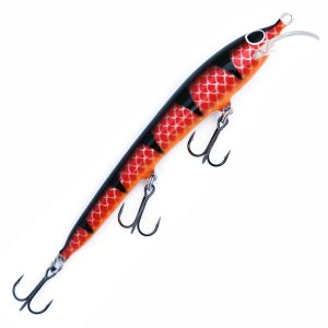Jenna Vaaput M130 13 cm wobbler Punamusta Jenna Vaaput M130 13 cm wobbler Punamusta