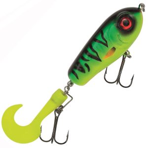 Kinetic Humpy Dumpy jerkbait Fire Tiger UV Kinetic Humpy Dumpy jerkbait Fire Tiger UV