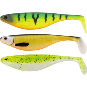 Westin Shadteez Shadtail 9 cm jigg 3 st/pkt Dark Water Mix Westin Shadteez Shadtail 9 cm jigg 3 st/pkt Dark Water Mix