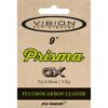 Vision Prisma Fluorocarbon Leader 9´ taperad tafs 1X