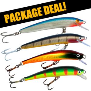 Nils Master Invincible 8 cm wobblersortiment 4 st