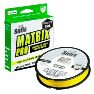 Sufix Matrix Pro Chartreuse 135 m flätlina 0 Sufix Matrix Pro Chartreuse 135 m flätlina 0