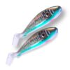 Svartzonker UV Series McRubber 21 cm 2 st/pkt Electric Pike Flash Svartzonker UV Series McRubber 21 cm 2 st/pkt Electric Pike Flash