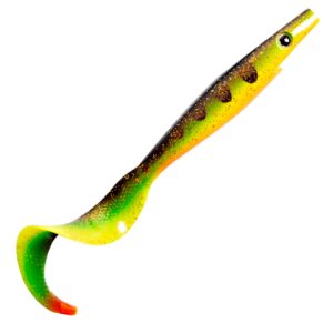 The Pig Tail Jr 23 cm 2 st/pkt Orange Belly Perch The Pig Tail Jr 23 cm 2 st/pkt Orange Belly Perch