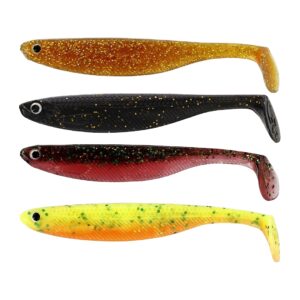 Westin Shadteez Slim 5 cm jigg 4 st/pkt Dark Water Mix 15 Westin Shadteez Slim 5 cm jigg 4 st/pkt Dark Water Mix 15
