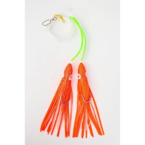 Fladen Ling / Lump Cod Double Red Octopus Rig
