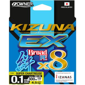 Owner SuperKizuna EX Chartreuse 150 m flätlina 0