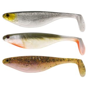 Westin Shadteez Shadtail 9 cm jigg 3 st/pkt Clear Water Mix Westin Shadteez Shadtail 9 cm jigg 3 st/pkt Clear Water Mix