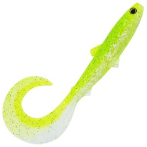 Westin BullTeez Curltail 14 cm jigg 2 st/pkt Holy Chartreuse