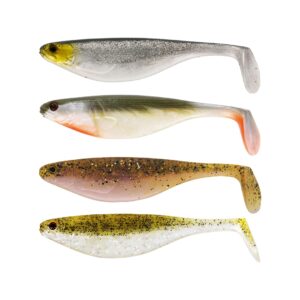 Westin Shadteez Shadtail 7 cm jigg 4 st/pkt Clear Water Mix Westin Shadteez Shadtail 7 cm jigg 4 st/pkt Clear Water Mix