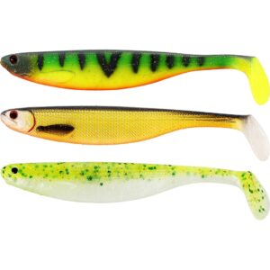 Westin Shadteez Slim 10 cm jigg 3 st/pkt Dark Water Mix Westin Shadteez Slim 10 cm jigg 3 st/pkt Dark Water Mix