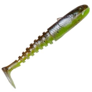 Savage Gear Gobster Shad 9 cm jigg 5 st/pkt Green Pearl Yellow Savage Gear Gobster Shad 9 cm jigg 5 st/pkt Green Pearl Yellow