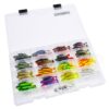 Patriot Baitfish 6 cm MEGA jiggsortiment 80 st + jiggskallar + ask Patriot Baitfish 6 cm MEGA jiggsortiment 80 st + jiggskallar + ask