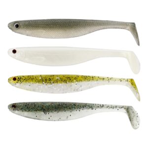 Westin Shadteez Slim 5 cm jigg 4 st/pkt Clear Water Mix 15 Westin Shadteez Slim 5 cm jigg 4 st/pkt Clear Water Mix 15