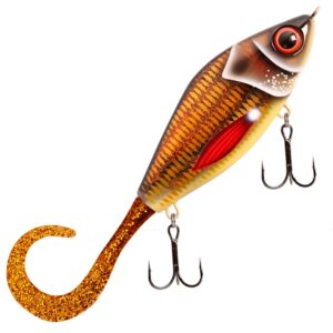 Strike Pro Guppie Jr Shallow jerkbait Copper Carp - MOG Strike Pro Guppie Jr Shallow jerkbait Copper Carp - MOG