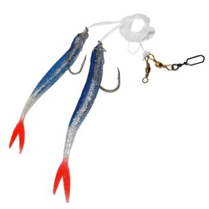 Fladen Twintail Blue Glitter Jig Rig Fladen Twintail Blue Glitter Jig Rig
