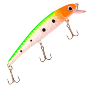 Fladen Dalton 12 cm wobbler Lime Orange Head Fladen Dalton 12 cm wobbler Lime Orange Head